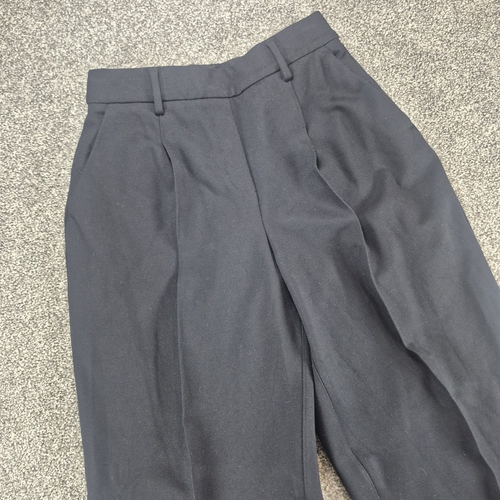 Spanx Ponte Barrel Leg Pant‎ Women's Small Black High-Rise Stretch Pull-on